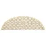 Self-adhesive sisal stair mat 15 pcs cream 56x17x3 cm by vidaXL, Stair mats - Ref: Foro24-326869, Price: 83,87 €, Discount: %