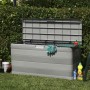 Caja de almacenamiento de jardín gris 117x45x56 cm by , Outdoor storage boxes - Ref: Foro24-43709, Price: 68,17 €, Discount: %