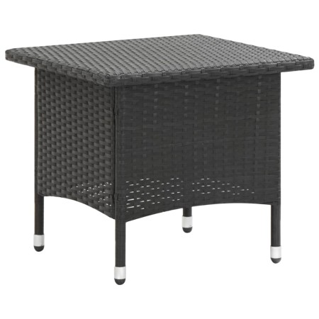 Mesita de centro de ratán sintético negro 50x50x47 cm von , Gartentische - Ref: Foro24-46250, Preis: 61,24 €, Rabatt: %