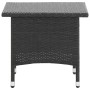 Mesita de centro de ratán sintético negro 50x50x47 cm von , Gartentische - Ref: Foro24-46250, Preis: 61,24 €, Rabatt: %