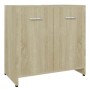 Armario de baño madera contrachapada color roble 60x33x61 cm von , Badezimmermöbel - Ref: Foro24-802573, Preis: 43,08 €, Raba...
