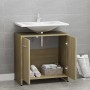Armario de baño madera contrachapada color roble 60x33x61 cm von , Badezimmermöbel - Ref: Foro24-802573, Preis: 43,08 €, Raba...