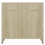 Armario de baño madera contrachapada color roble 60x33x61 cm von , Badezimmermöbel - Ref: Foro24-802573, Preis: 43,08 €, Raba...