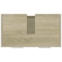 Armario de baño madera contrachapada color roble 60x33x61 cm von , Badezimmermöbel - Ref: Foro24-802573, Preis: 43,08 €, Raba...