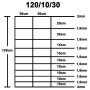 Valla de jardín de acero galvanizado plateado 50x1,2 m by , fence panels - Ref: Foro24-149485, Price: 86,70 €, Discount: %