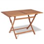 Conjunto de comedor de jardín 5 piezas madera maciza de teca by , Garden sets - Ref: Foro24-44683, Price: 513,66 €, Discount: %