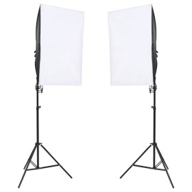 Lámparas de estudio profesional 2 unidades 40x60 cm von , Blitze und Studiobeleuchtung - Ref: Foro24-190243, Preis: 95,89 €, ...
