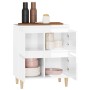 Aparador de madera contrachapada blanco brillante 60x35x70 cm de , Aparadores - Ref: Foro24-821158, Precio: 70,69 €, Descuent...