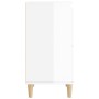 Aparador de madera contrachapada blanco brillante 60x35x70 cm de , Aparadores - Ref: Foro24-821158, Precio: 70,69 €, Descuent...