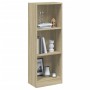 Estantería 3 niveles madera ingeniería roble Sonoma 40x24x109cm de , Librerías y estanterías - Ref: Foro24-800831, Precio: 46...