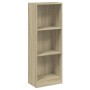 Estantería 3 niveles madera ingeniería roble Sonoma 40x24x109cm de , Librerías y estanterías - Ref: Foro24-800831, Precio: 46...