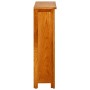 vidaX Estantería de 3 niveles de madera maciza de roble 70x22,5x82 cm by , Bookcases and shelves - Ref: Foro24-244468, Price:...