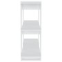 Estantería/divisor de espacios blanco 100x30x87 cm von , Bücherregale und Regale - Ref: Foro24-811547, Preis: 45,50 €, Rabatt: %