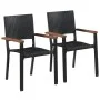 3-teiliges schwarzes Garten-Essset von vidaXL, Gartensets - Ref: Foro24-3067714, Preis: 227,66 €, Rabatt: %