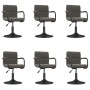 Sillas de comedor giratorias 6 unidades terciopelo gris oscuro von , Essstühle - Ref: Foro24-3087931, Preis: 382,43 €, Rabatt: %
