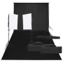 Kit de estudio fotográfico con set de luces y fondo von , Blitze und Studiobeleuchtung - Ref: Foro24-3094750, Preis: 181,55 €...