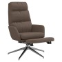 Sillón de relax con reposapiés tela gris taupe by , Armchairs - Ref: Foro24-3097533, Price: 127,24 €, Discount: %