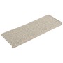 Alfombrilla autoadhesiva escalera sisal 15 uds 65x21x4 cm de vidaXL, Alfombrillas para escalones - Ref: Foro24-326883, Precio...