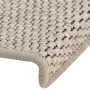 Selbstklebende Sisal-Stufenmatte 15 Stück 65x21x4 cm von vidaXL, Treppenmatten - Ref: Foro24-326883, Preis: 88,35 €, Rabatt: %