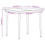 Juego de comedor de jardín 3 piezas negro by , Garden sets - Ref: Foro24-3099143, Price: 211,37 €, Discount: %