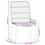Juego de comedor de jardín 7 piezas negro de , Conjuntos de jardín - Ref: Foro24-3099183, Precio: 850,84 €, Descuento: %
