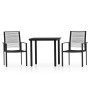 Juego de comedor de jardín 3 piezas negro von , Gartensets - Ref: Foro24-3099197, Preis: 181,97 €, Rabatt: %