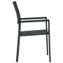 Juego de comedor para jardín 5 piezas negro by , Garden sets - Ref: Foro24-3099264, Price: 299,12 €, Discount: %