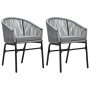 Juego de comedor de jardín 3 piezas gris von , Gartensets - Ref: Foro24-3099251, Preis: 278,47 €, Rabatt: %