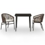 Juego de comedor de jardín 3 piezas marrón von , Gartensets - Ref: Foro24-3099245, Preis: 294,61 €, Rabatt: %