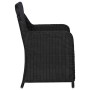 Garten Essgarnitur 5 Stück schwarz von vidaXL, Gartensets - Ref: Foro24-3067816, Preis: 681,42 €, Rabatt: %