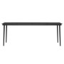 Juego de comedor para jardín 9 piezas con cojines gris y negro von , Gartensets - Ref: Foro24-3099316, Preis: 699,17 €, Rabat...