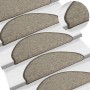 Selbstklebende Stufenmatte 15 Stück grau und beige 65x21x4cm von vidaXL, Treppenmatten - Ref: Foro24-326900, Preis: 94,43 €, ...