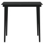 Juego de comedor de jardín 3 piezas con cojines negro de , Conjuntos de jardín - Ref: Foro24-3099517, Precio: 295,46 €