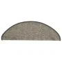 Alfombrilla autoadhesiva escalera 15 uds gris y beige 65x21x4cm de vidaXL, Alfombrillas para escalones - Ref: Foro24-326900, ...