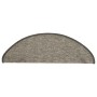 Selbstklebende Stufenmatte 15 Stück grau und beige 65x21x4cm von vidaXL, Treppenmatten - Ref: Foro24-326900, Preis: 94,43 €, ...