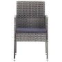 Juego de comedor de jardín 3 piezas gris antracita de , Conjuntos de jardín - Ref: Foro24-3099607, Precio: 190,49 €, Descuent...