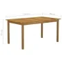 Juego de comedor para jardín de 5 piezas negro de vidaXL, Conjuntos de jardín - Ref: Foro24-3067834, Precio: 397,42 €, Descue...