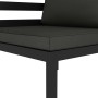 Set muebles de jardín 8 pzas y cojines aluminio gris antracita von , Gartensets - Ref: Foro24-3107829, Preis: 1,00 €, Rabatt: %