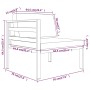 Set muebles de jardín 8 pzas y cojines aluminio gris antracita von , Gartensets - Ref: Foro24-3107829, Preis: 1,00 €, Rabatt: %