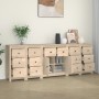 Aparador de madera maciza de pino 230x35x80 cm de , Aparadores - Ref: Foro24-3114089, Precio: 408,18 €, Descuento: %