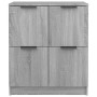 Aparadores 2 uds madera contrachapada gris Sonoma 60x30x70 cm by , Sideboards - Ref: Foro24-3115810, Price: 119,39 €, Discoun...