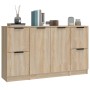 Aparadores 3 piezas madera contrachapada color roble sonoma by , Sideboards - Ref: Foro24-3115846, Price: 150,19 €, Discount: %