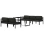 Set muebles de jardín 6 pzas y cojines aluminio gris antracita by , Garden sets - Ref: Foro24-3115922, Price: 899,37 €, Disco...