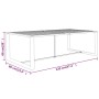 Set muebles de jardín 6 pzas y cojines aluminio gris antracita by , Garden sets - Ref: Foro24-3115922, Price: 899,37 €, Disco...