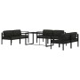Set muebles de jardín 7 pzas y cojines aluminio gris antracita by , Garden sets - Ref: Foro24-3115929, Price: 1,00 €, Discoun...