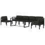 Set muebles de jardín 7 pzas y cojines aluminio gris antracita by , Garden sets - Ref: Foro24-3115920, Price: 1,00 €, Discoun...