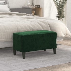 Banco de terciopelo verde oscuro 70x35x41 cm von , Banken - Ref: Foro24-349399, Preis: 51,10 €, Rabatt: %