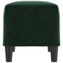 Banco de terciopelo verde oscuro 70x35x41 cm de , Bancos - Ref: Foro24-349399, Precio: 50,97 €, Descuento: %
