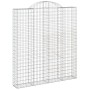 Cestas de gaviones 12 uds forma de arco hierro 200x30x220/240cm von , Töpfe und Pflanzgefäße - Ref: Foro24-3146246, Preis: 1,...