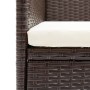 Juego de comedor de jardín 5 piezas con cojines marrón y negro von , Gartensets - Ref: Foro24-3156612, Preis: 366,36 €, Rabat...